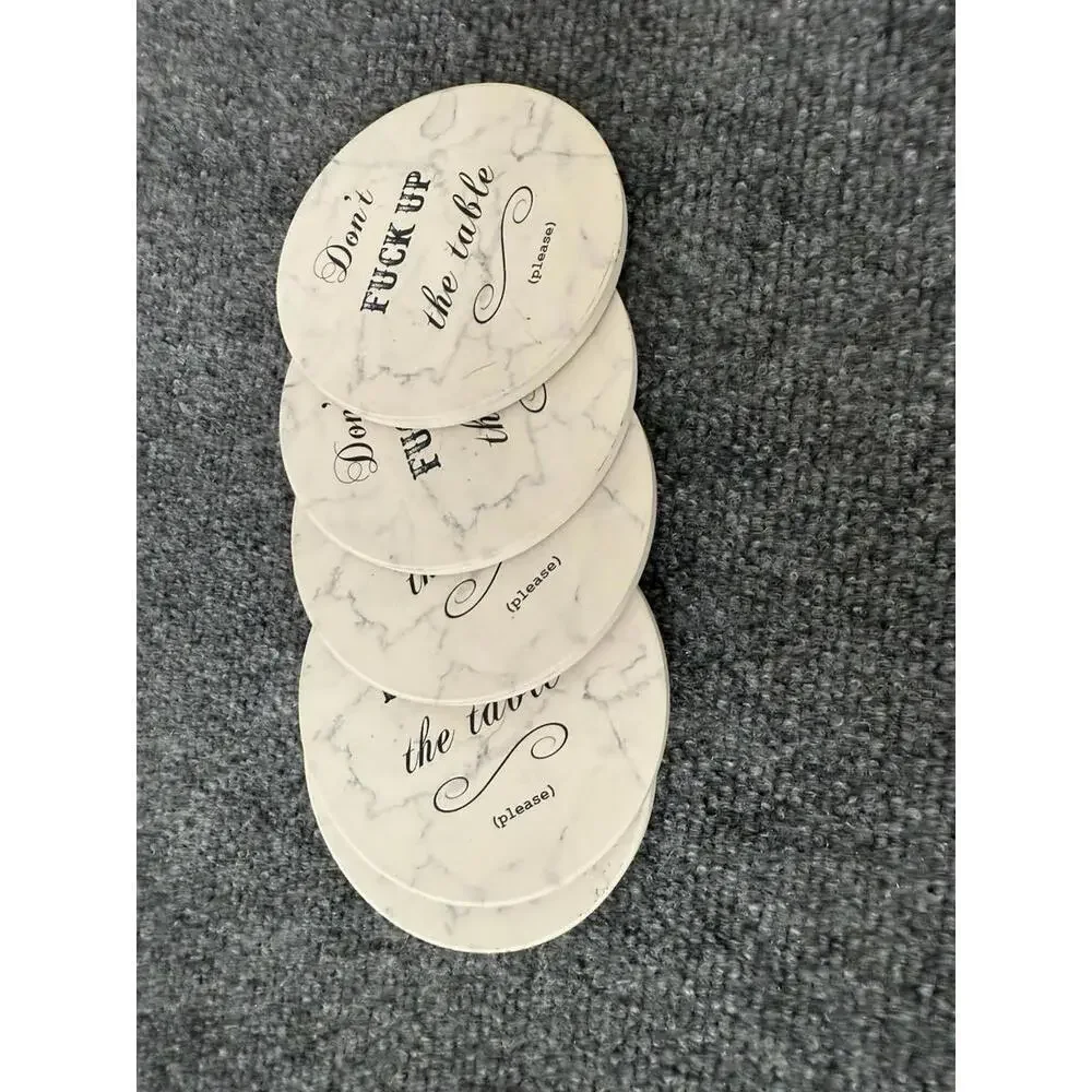 Don’t F* Up the Table” Coasters – Classy, Sassy & a Little Bit Sweary**